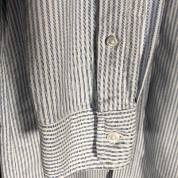 Club Monaco classic Oxford striped shirt. Size SM. From TV show wardrobe - Picture 5 of 7